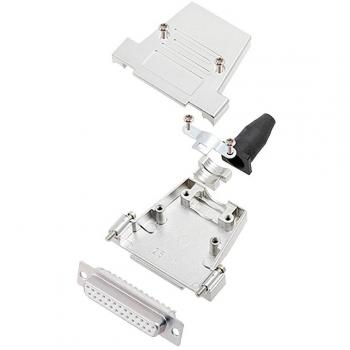 Encitech DTSL25 D-SUB Receptacle 180° 25-Pin