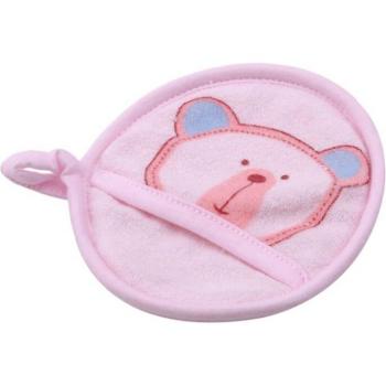 Cartoon Bear Baby Bath Accessory Set