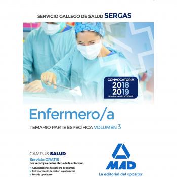 Enfermero/a del servicio riojano de salud. Temario parte específica volumen 3.