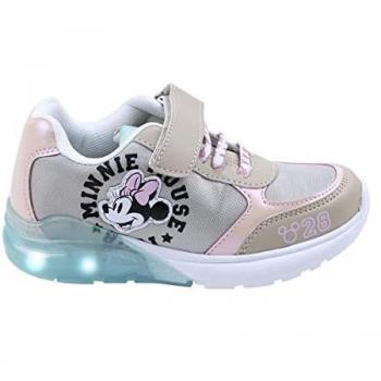 LED Turnschuhe Minnie Mouse Beige