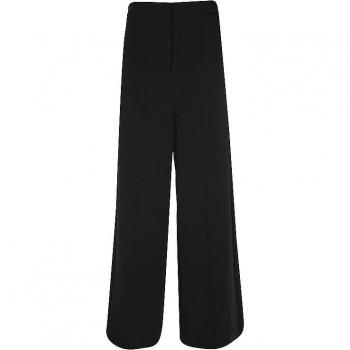 InWear Wide Leg Pants Black Female Size 3XL