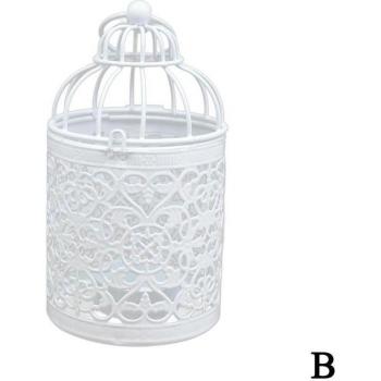 Vintage Bird Cage Candle Holder
