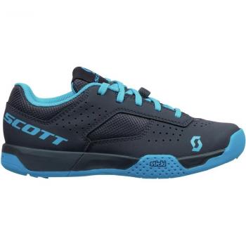 Scott Atlas Lace MTB Shoes Grey‑Neon Blue EU 33 Kidz