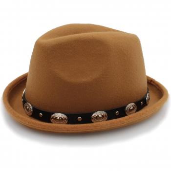Fedora Femenino Negro de Estilo