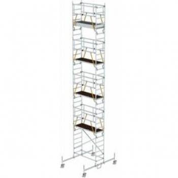 Munk Rollgerüst SG 0,75 × 1,80 m – Fahrbalken, 10,58 m AH