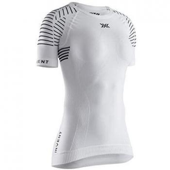 X-Bionic Invent 4.0 Kurzarmshirt Damen Weiß/Silbergrau XS