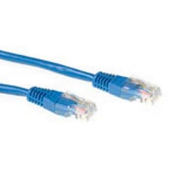 Cat5e UTP RJ45 15m cable azul para redes domésticas