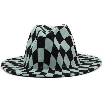 Frauen Fascinator mit Schachbrettdesign