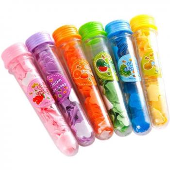 Papier Savon Moussant Multicolore