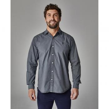 Camicia di cotone Altonadock grigio scuro L