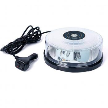 Lampe à balise stroboscopique 24 LED jaune bleu rouge pour voiture