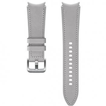 Cinta de cuero Galaxy Watch4 con estilo clásico M/L