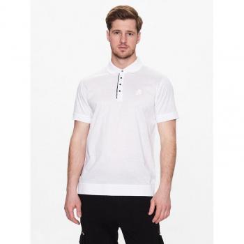 KARL LAGERFELD Sportliches Poloshirt 745001 532200 Weiß Regular Fit