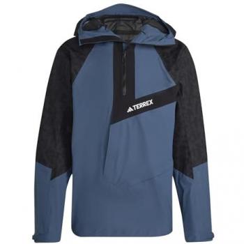 Adidas Wasserdichter Anorak für Herren in Blau
