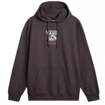 Sudadera con Capucha Vans Growin on U para Hombre, Gris, Talla S