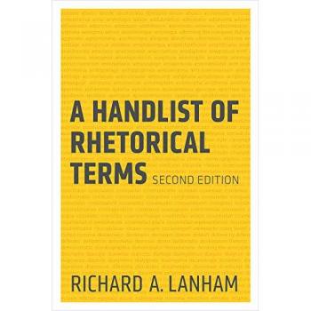 Richard A. Lanham A Handlist of Rhetorical Terms
