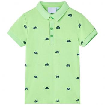 Neon Green Youth Polo Shirt 104