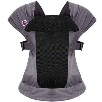 Izmi Breeze Atmungsaktive Neugeborenentasche Mittelgrau