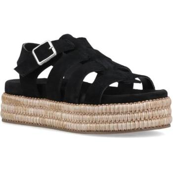 Women's Hush Puppies Rosetta Gladiator in Black, Size 8
