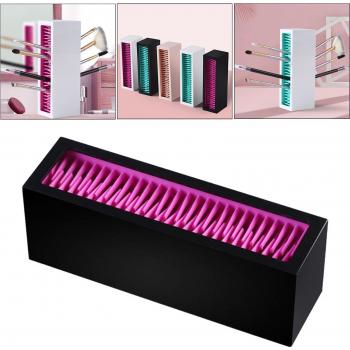 Easy-Clean Makeup Brush Holder