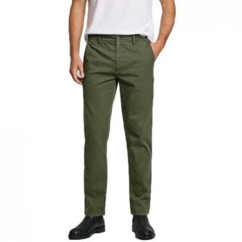 Chino de Hombre Fit Slim en Color Verde de Pepe Jeans