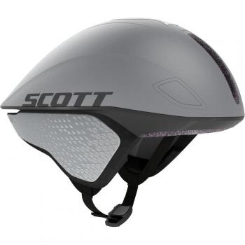 Scott Split Plus Time Trial MIPS Helmet – Vogue Silver (Unisex M‑L)