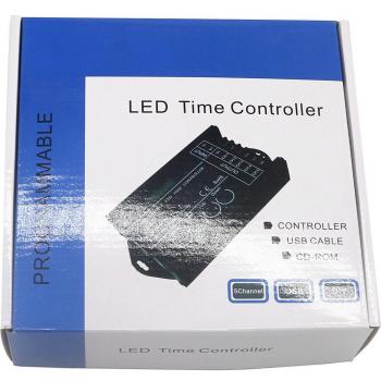 WiFi Zeitregler TC420 TC421 5CH RGB LED Streifen DC12V/24V 20A für Aquarien