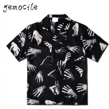 Camisa Hombre Mujeres Harajuku 2024
