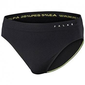 FALKE Men's Warm M Briefs Base Layer Underwear, Black, XXL
