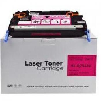 Re-Manufactured HP 314A Toner Cartridge in Magenta for LaserJet 3000, Model No. Q7563A