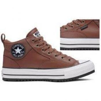 Converse Malden Street Cuir Mid-Taille Climatisé