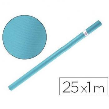 Papel Kraft Azul 25x1m Rolo Liderpapel