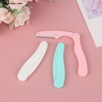 Wenkbrauetrimmer en Scheermes Combo – 3-stukset, Draagbaar, Opvouwbaar