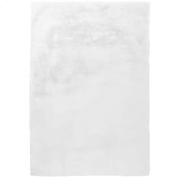 Revêtement de sol en tapis à poils longs Rabbit blanc 120x170 cm