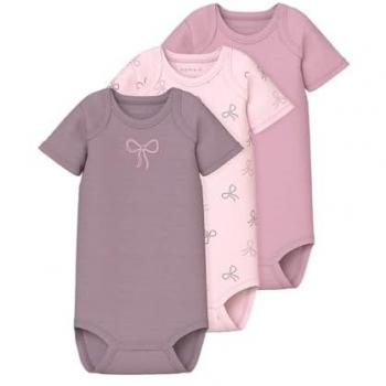 Barely Body Maniche Corti 3-Set Rosa