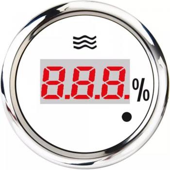 Indicateur de niveau d'eau numérique 52mm, 0 ~ 190 / 240 ~ 33 ohms, alarme incluse