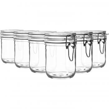 Bormioli Rocco Fido Glass Storage Jars