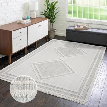 Teppich CARPET CITY LINDO 8853, grau