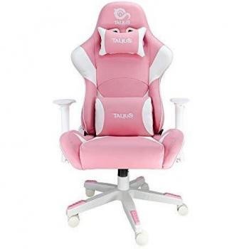 Silla Gaming Talius silla dragonfly gaming white/pink
