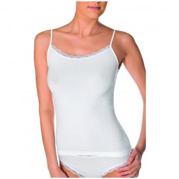 Nina von C. Body & Soul Spaghettitop für Frauen in Schwarz