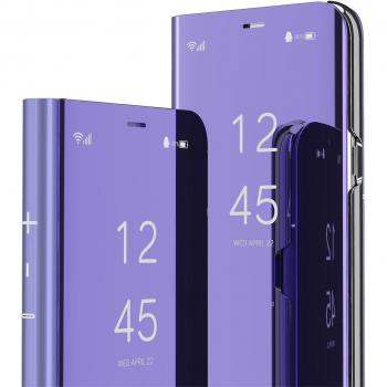 Coque en cuir antichoc pour Galaxy A55