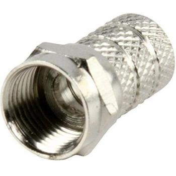 F-connector met schroef 7.50mm voor TV-kabel