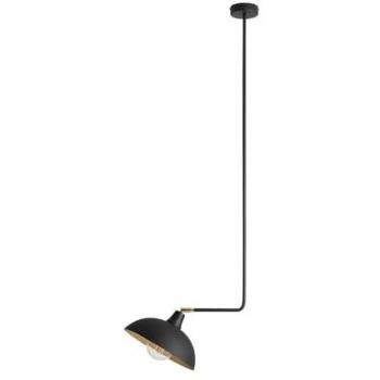 Designer Deckenleuchte Metall Schwarz