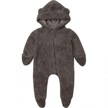 Soft Solid Long Sleeve Baby Romper