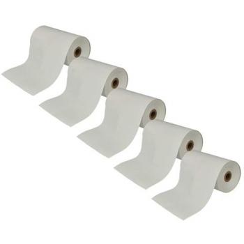 VHBW 5× Standard Label Roll – 102 mm by 29.3 m, Fits Brother TD‑4100N & Friends