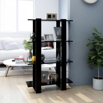 Separatore Stile Nero 80x30x123,5 cm