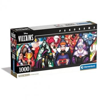 Puzzle panoramique 1000 pièces Disney Villains