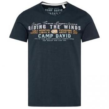 CAMP DAVID T-Shirt PARAGLIDING CAPE TOWN Kurzarmshirt
