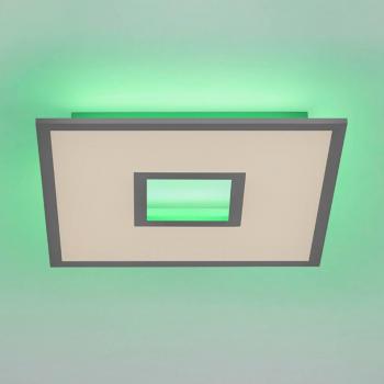 JUST LIGHT LED Deckenleuchte »RECESS«, 1 flammig-flammig, dimmbar über Fernbedienung