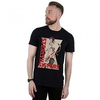Marvel Men’s Black Widow Stealth Sister Top – Black